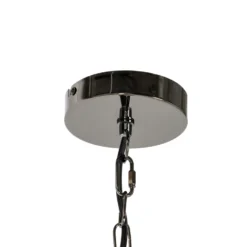 Lindby Elanova Kronleuchter Sechsflammig, Gunmetal -Heimbeleuchtung 9639661 6