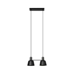 Lucande Servan Hängeleuchte, Schwarz, Zweiflammig 10 Lucande Servan Hängeleuchte, Schwarz, Zweiflammig -Heimbeleuchtung 9639672 2