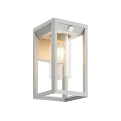 Lindby Estami Außenwandleuchte, Sensor, Silbergrau 14 Lindby Estami Außenwandleuchte, Sensor, Silbergrau -Heimbeleuchtung 9647108 5