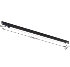 Arcchio Harlow LED-Leuchte Schwarz 109cm 3000K -Heimbeleuchtung 9654010 6