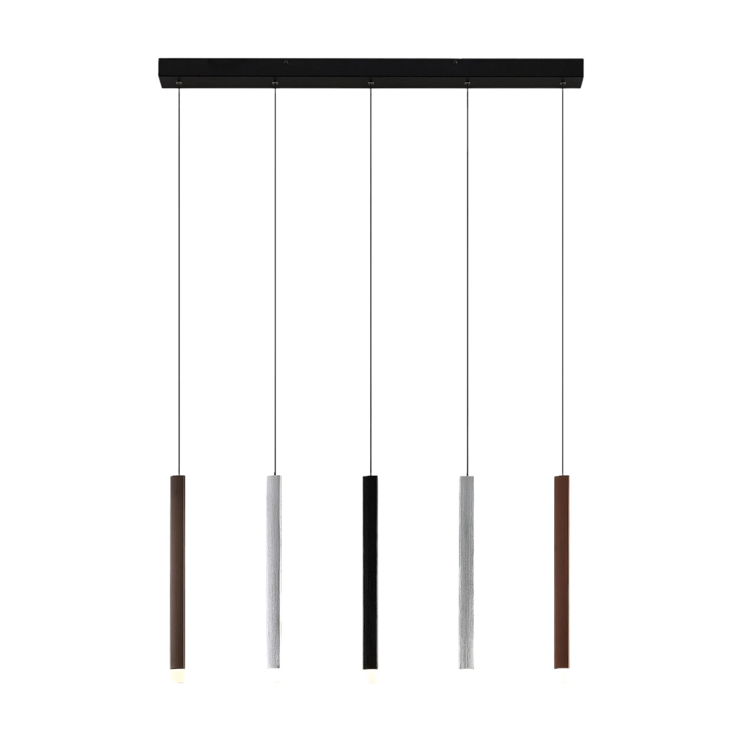 Lucande Stoika LED-Pendelleuchte, 5-flammig 6 Lucande Stoika LED-Pendelleuchte, 5-flammig – Bild 6