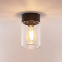 Arcchio Liljana Außendeckenleuchte, IP65, Schwarz -Heimbeleuchtung 9928077 3