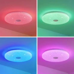 Lindby Laubini LED-Deckenleuchte, RGBW Smart 48 Cm 12 Lindby Laubini LED-Deckenleuchte, RGBW Smart 48 Cm -Heimbeleuchtung 9930018 3