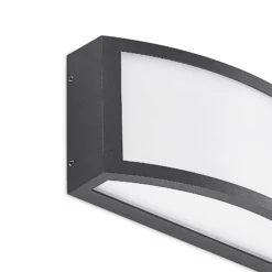 Lindby Jakari LED-Außenwandleuchte, Eckig, Weiß -Heimbeleuchtung 9932044 6