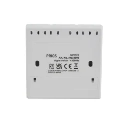 Prios Evasko Funkwandtaster, Dreifach -Heimbeleuchtung 9933006 4