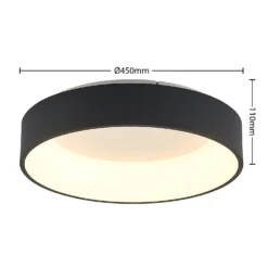 Arcchio Aleksi LED-Deckenleuchte, Ø 45 Cm, Rund -Heimbeleuchtung 9939037 4
