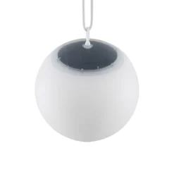 Lindby Dieka LED-Solar-Hängelampe, Kugel, RGBW -Heimbeleuchtung 9945547 6
