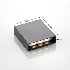 Lindby Ugar LED-Außenwandleuchte, 13 Cm Up/down -Heimbeleuchtung 9949062 3