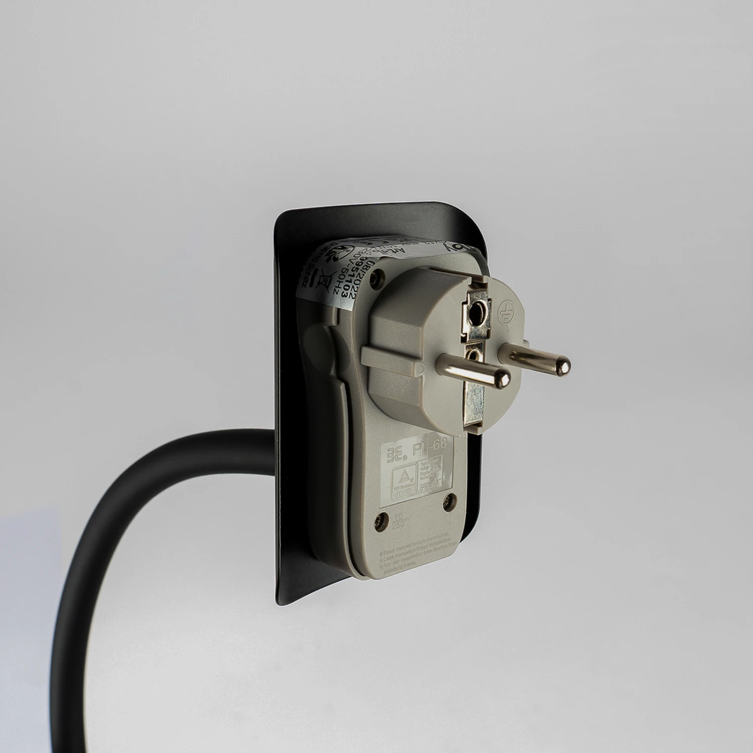 Lindby Toulin LED-Steckerleuchte, Flexarm, Schwarz 6 Lindby Toulin LED-Steckerleuchte, Flexarm, Schwarz – Bild 6