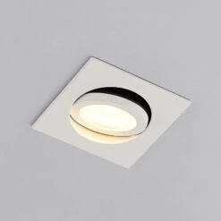 Arcchio Dacio LED-Downlight Eckig 36° IP65, 4W