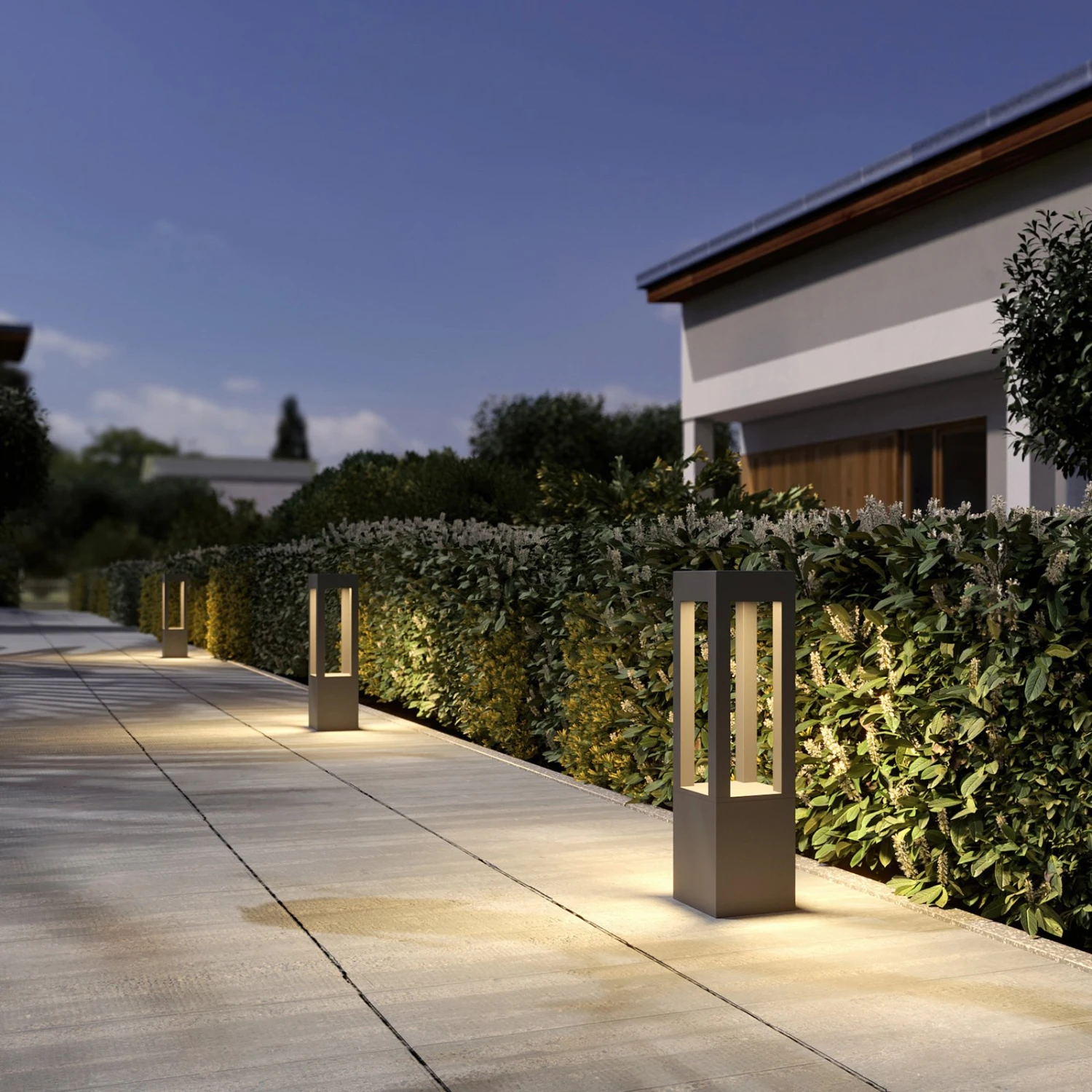 Arcchio Lienna LED-Pollerleuchte, Höhe 60 Cm 2 Arcchio Lienna LED-Pollerleuchte, Höhe 60 Cm – Bild 2