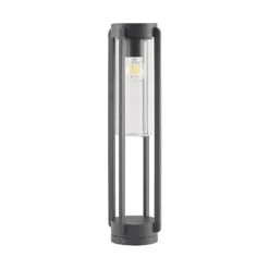 Lucande Tiras Sockelleuchte, Dunkelgrau, 56 Cm -Heimbeleuchtung 9969200 2