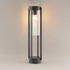 Lucande Tiras Sockelleuchte, Dunkelgrau, 56 Cm -Heimbeleuchtung 9969200 4