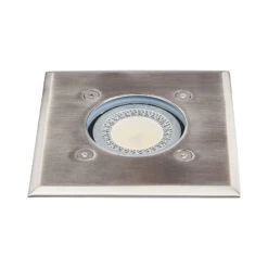 Eckige Edelstahl-Bodeneinbaulampe Insa, IP67 -Heimbeleuchtung 9977025 3