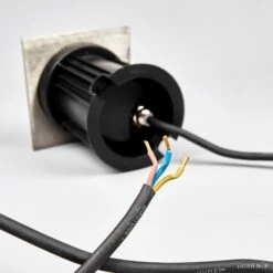 Eckige Edelstahl-Bodeneinbaulampe Insa, IP67 -Heimbeleuchtung 9977025 7