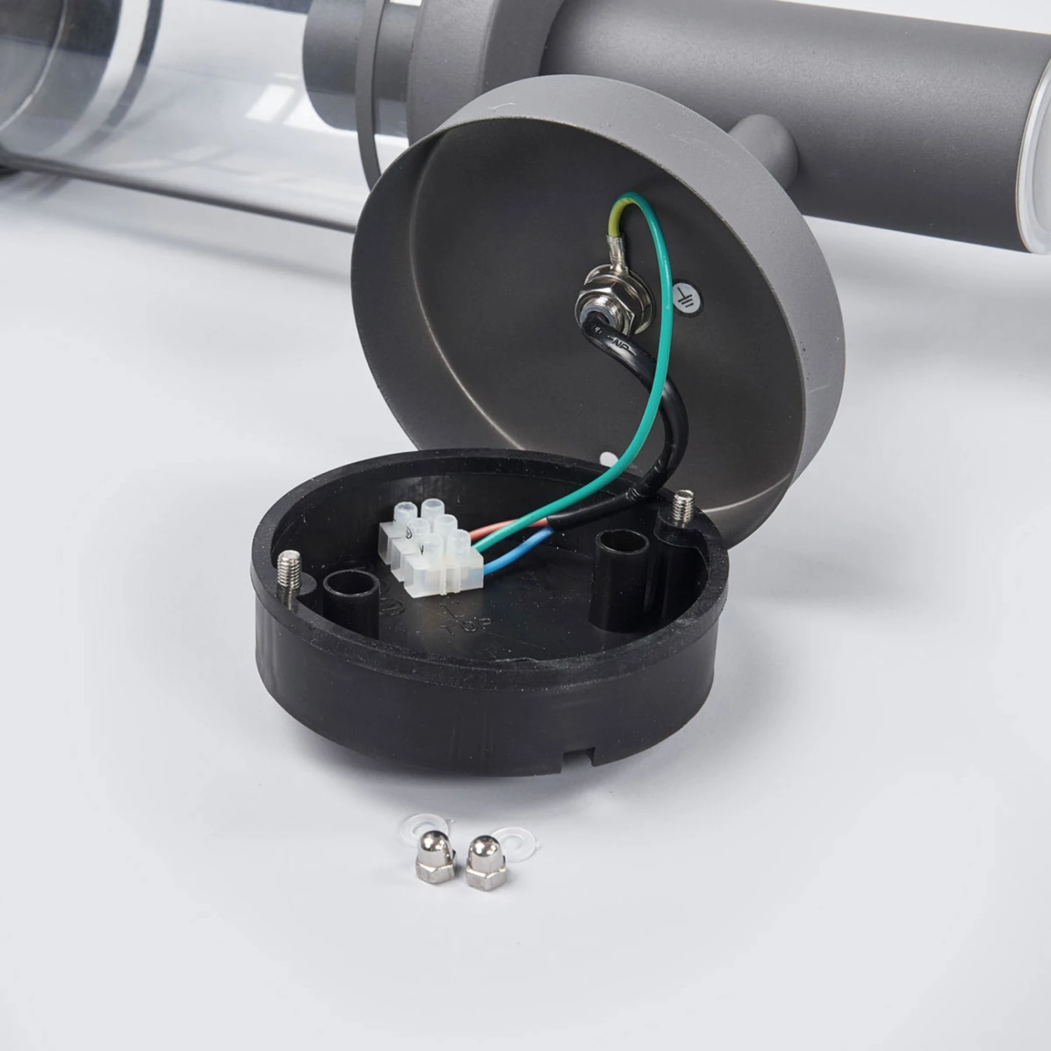 Außenwandleuchte Djori, Dunkelgrau Mit Sensor 7 Außenwandleuchte Djori, Dunkelgrau Mit Sensor – Bild 7