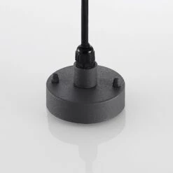 Lindby Filimon Außenpendellampe, Dunkelgrau, E27 -Heimbeleuchtung 9977049 7