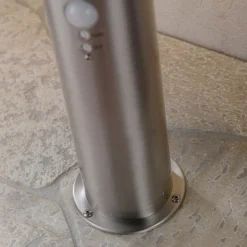 Bewegungsmelder-LED-Sockelleuchte Lanea, Edelstahl -Heimbeleuchtung 9988008 12