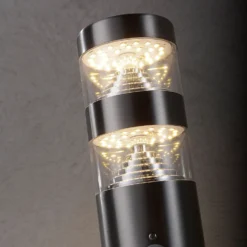 Bewegungsmelder-LED-Sockelleuchte Lanea, Edelstahl -Heimbeleuchtung 9988008 3